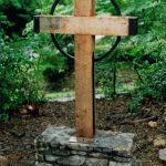 St. James Garden Memorial Cross - Black Mountain Iron
